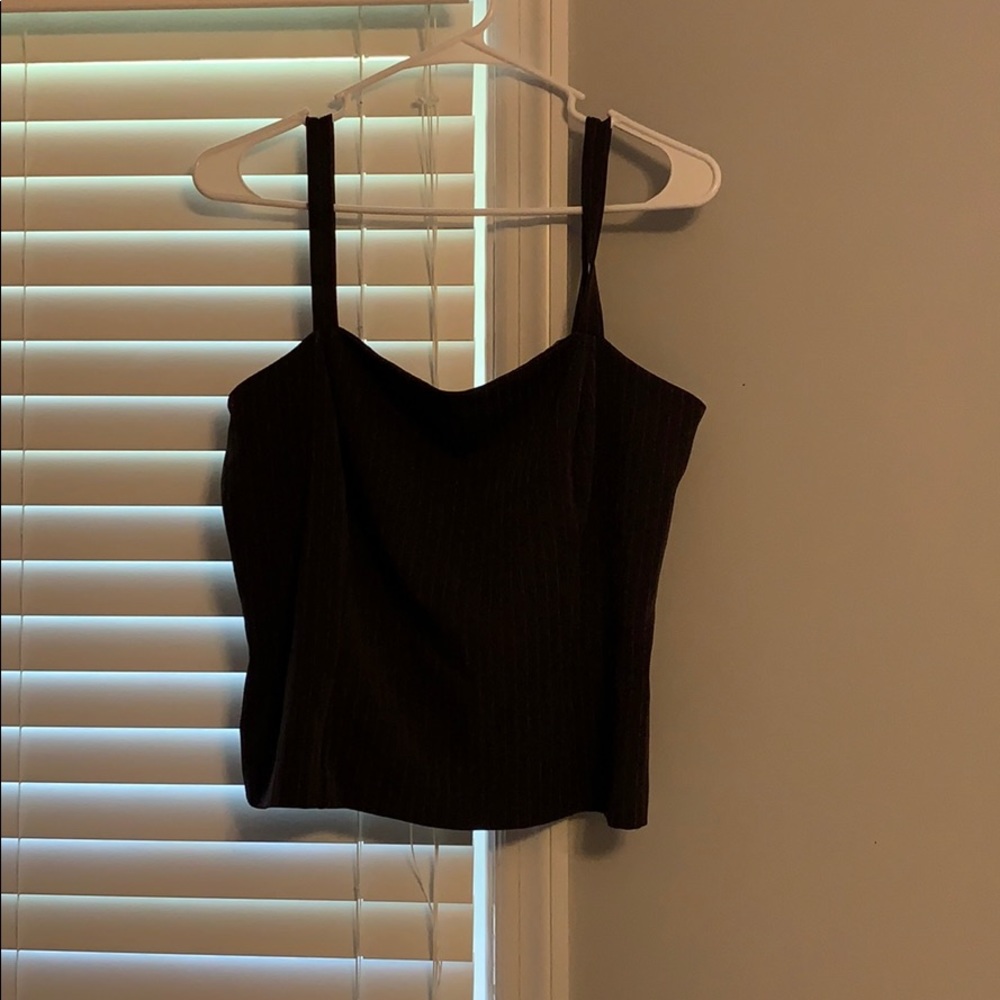 I Mean Business✨ Crop Top Tank Top